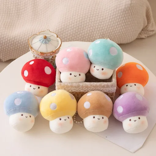 Kawaii Mushroom Plush