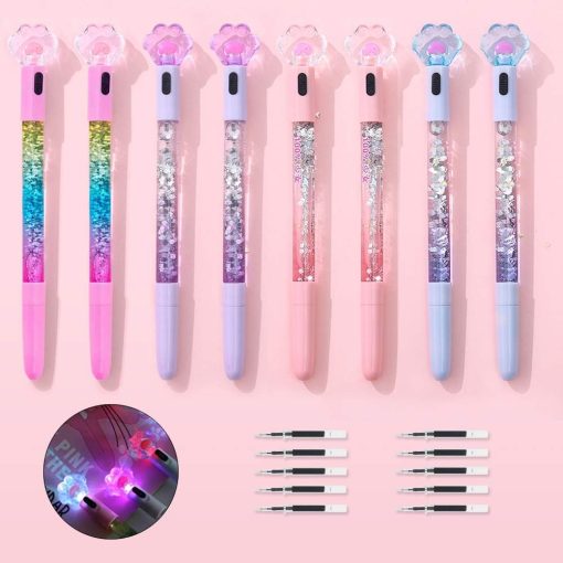Led Kawaii Pen - Pink