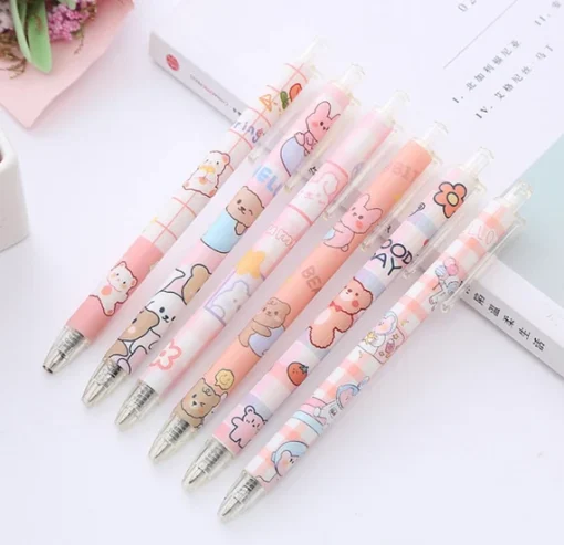 Pink Pen with Kawaii Decor